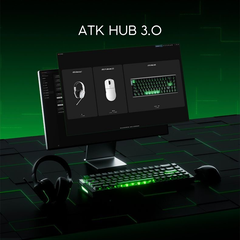BÀN PHÍM GAMING HE ATK RS6 AIR, Polling Rate 8K, Độ Chính Xác 0.001mm, Scan Rate 256K, Độ Trễ 0.08ms, RGB 16.8 triệu màu