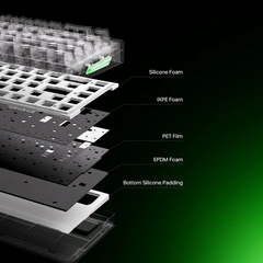 BÀN PHÍM GAMING HE ATK RS6 AIR, Polling Rate 8K, Độ Chính Xác 0.001mm, Scan Rate 256K, Độ Trễ 0.08ms, RGB 16.8 triệu màu