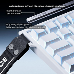 Bàn Phím Gaming HE Mchose Ace 68 V2 – Rapid Trigger 0.001mm, Delay 0.08ms, RT Smart, Polling Rate 8K - Scan Rate 256k, Chip Flagship