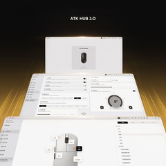 Chuột Gaming ATK A9 Ultramax - Ultimate – Chuột Không Dây Nhẹ 53g, Cảm Biến PAW3950 Ultra, Polling Rate 8000Hz - Hiệu Suất Đỉnh Cao Cho Game Thủ