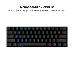 BÀN PHÍM CƠ GAMING HE MCHOSE ACE60/68 | Rapid Trigger | Scan-rate 128K | 8000hz