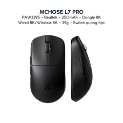 Chuột Gaming Không Dây MCHOSE L7 / L7 PRO / L7 ULTRA