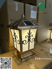 Đèn trang trí trụ cổng thương hiệu GS - Mẫu 4