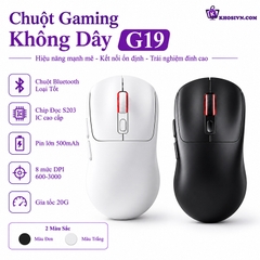 Chuột Gaming Không Dây Kết Nối 3 Chế Độ LED RGB 5000DPI Cảm biến Instant S203 chuẩn Esports G19