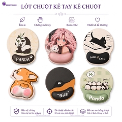 Lót Chuột Có Đệm Kê Cổ Tay Chống Mỏi, KÊ CHUỘT Dùng Để Kê Tay Khi Sử Dụng Chuột