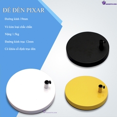 Đế Đèn Bàn Học Pixar Vỏ Kim Loại 19cm Nặng 1.5kg PX-DD19