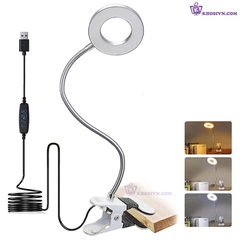Đèn Học Cắm Điện Kẹp Bàn Siêu Sáng 3 Màu Ánh Sáng SG-118