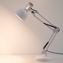 Đèn Pixar 118G Đèn Làm Việc Để Bàn Đèn Học Màu Đen Kèm Bóng Đèn LED 5W Ánh Sáng Trắng