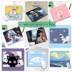 Lót Chuột Nhỏ 21 x 26cm Với Hơn 90+ Mẫu Dễ Thương Có Bo Viền Mã 2