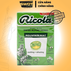 Kẹo Ngậm Thảo Mộc Ricola nhiều vị không đường được nhập khẩu chính hãng từ Thụy Sỹ - SWOT