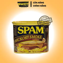 Thịt hộp SPAM Mỹ 340g, Thịt heo hộp Mỹ thơm ngon đậm vị, giàu chất dinh dưỡng