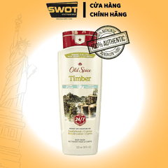 Sữa tắm Nam Old Spice Body Wash Mỹ 532ML, Sữa tắm dạng gel sạch mát da tạo bọt nhiều, hương nam tính - SWOT