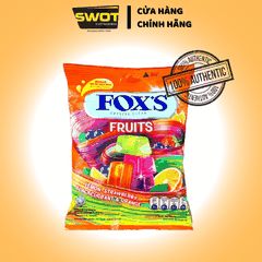 Kẹo trái cây Fox's nhiều vị, kẹo trái cây tự nhiên, an toàn sức khỏe, kẹo thơm, chua ngọt tự nhiên - SWOT