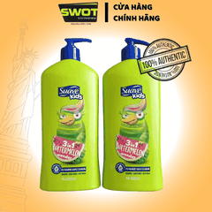 Sữa tắm gội xả cho bé Suave Kids 3in1 Watermelon Wonder 1.18L và 532ML hàng cao cấp của MỸ - SWOT