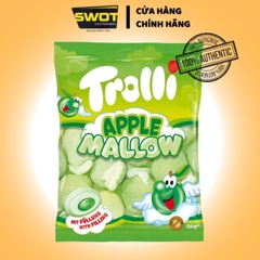 KẸO MARSHMALLOW TROLLI CỦA ĐỨC GÓI 150GR - VỊ ĐÀO / VỊ CHUỐI / VỊ TÁO - thơm nức nở, mềm mềm dẻo dẻo nhân sốt trái cây cực kì ngon - SWOT