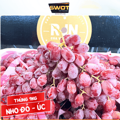NHO ĐỎ ÚC - THÙNG 9KG
