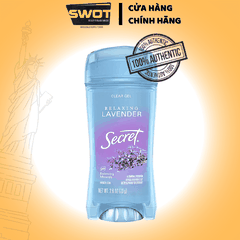 Sáp Khử Mùi Secret Mỹ Chai 73g nhiều mùi - SWOT