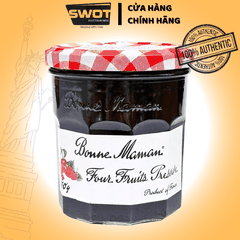 Mứt Bonne Maman các loại của Pháp, mang đến mứt trái cây cao cấp của Pháp, không chất bảo quản, giữ trọn vị tươi ngon, lựa chọn hoàn hỏa cho bữa ăn lành mạnh - SWOT