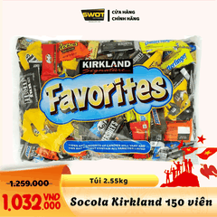 SOCOLA KIRKLAND 150 VIÊN - 2,55KG