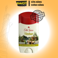 Lăn khử mùi Old Spice Mỹ nhiều mùi, dạng sáp khử mùi đến 48h, hương dễ chịu không ố vàng - SWOT