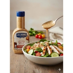 SỐT SALAD HELLMANN’S MÈ RANG /THOUSAND ISLAND, vị béo mịn đặc trưng, lựa chọn hoàn hảo cho salad, sandwich, các món chiên... phù hợp trong các bữa ăn gia đình - SWOT
