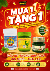 DẦU THÔNG MŨI / CAO BÔI MUỖI CỦA THÁI - MUA 1 ĐƯỢC 2