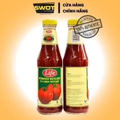 Tương Ớt - Tương Cà Hiệu Life 330g - không chứa hóa chất, chất bảo quản độc hại, đảm bảo an toàn cho sức khỏe người tiêu dùng - SWOT