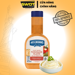 Sốt Hellmans các loại của Mỹ, vị béo mịn đặc trưng, lựa chọn hoàn hảo cho salad, sandwich, các món chiên... phù hợp trong các bữa ăn gia đình - SWOT