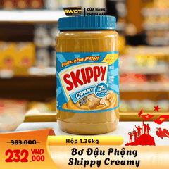 SKIPPY BƠ ĐẬU PHỘNG - HỘP 1,36KG - MỸ