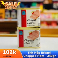 THỊT HỘP BRISTOL CHOPPED HAM - HỘP 340GR