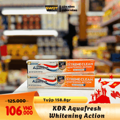 KEM ĐÁNH RĂNG AQUAFRESH WHITENING ACTION