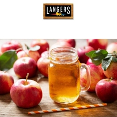 Nước ép trái cây LANGERS 1.89L Mỹ vị Táo, Nước ép từ táo tươi ngon không chất bảo quản, nhiều dinh dưỡng chống oxi hóa