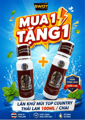 LĂN KHỬ MÙI TOP COUNTRY THÁI LAN - MUA 1 ĐƯỢC 2