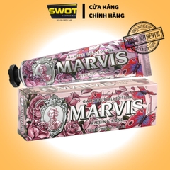 Kem Đánh Răng Marvis Ý 85ml, giúp răng chắc khỏe trắng sáng hơi thở thơm mát - SWOT