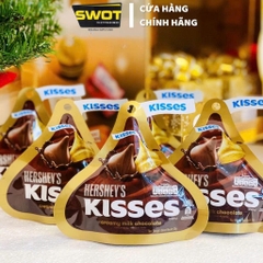 Socola Hershey's Kisses gói 36g, Chocolate nhập khẩu chính hãng, thơm ngon đặc biệt, không ngọt gắt - SWOT