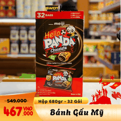 BÁNH GẤU MỸ - HỘP 32 GÓI