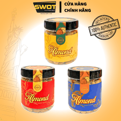 Hạt Khô Các Loại nhập khẩu chính hãng, nguyên liệu được làm hoàn toàn từ thiên nhiên, không gia vị, ít calo, phù hợp với người ăn kiêng. Thiết kế đẹp mắt dùng làm quà tặng, quà biếu cho gia đình người thân - SWOT