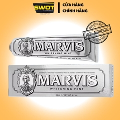 Kem Đánh Răng Marvis Ý 85ml, giúp răng chắc khỏe trắng sáng hơi thở thơm mát - SWOT