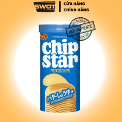 Bánh khoai tây CHIPSTAR Nhật 45g, Bánh khoai tây Nhật giòn tan thơm ngon đặc biệt, ăn vặt siêu ngon - SWOT