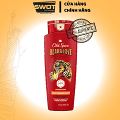 Sữa tắm Nam Old Spice Body Wash Mỹ 532ML, Sữa tắm dạng gel sạch mát da tạo bọt nhiều, hương nam tính - SWOT