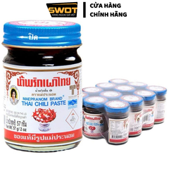 Dầu Sate ớt Tomyum Mae Pranom Thai Chili Paste Thái Lan