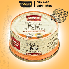 Pate JEAN.FLOCH gan heo Made in France 78g, hương vị đậm đà, mặn ngọt vừa phải, có thể kèm cùng bánh mì hoặc là sự kết hợp với các món ăn nhẹ hằng ngày, có thể dùng trực tiếp - SWOT