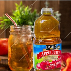 Nước ép trái cây LANGERS 1.89L Mỹ vị Táo, Nước ép từ táo tươi ngon không chất bảo quản, nhiều dinh dưỡng chống oxi hóa