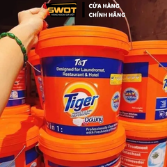Bột giặt TIGER hương Downy 2in1 - Thùng 9kg - Giặt tay lẫn giặt máy
