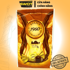 Socola Evliya các loại của Thổ Nhĩ Kỳ, nhập khẩu trực tiếp, hương vị quen thuộc, thơm rõ vị socola bên ngoài, nhân kem thơm sữa bên trong tạo hương vị khác biệt - SWOT