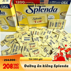ĐƯỜNG ĂN KIÊNG SPLENDA CỦA MỸ - COMBO 300 GÓI