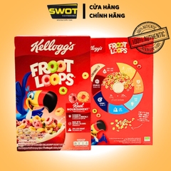 NGŨ CỐC ĂN SÁNG KELLOGG'S DINH DƯỠNG CHO BÉ CÓ NHIỀU VỊ - COCO POPS /CORN FLAKES /COCO GALAXY /FROOT LOOPS /FROSTIES - SWOT