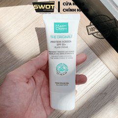 Kem Chống Nắng MartiDerm The Originals Proteos Screen Fluid Cream SPF50 40ML của Tây Ban Nha, chống nắng hiệu quả, bảo vệ tối ưu, cấp ẩm, kết cấu mỏng nhẹ, không nhờn rít - SWOT