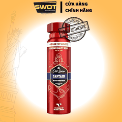 Xịt khử mùi toàn thân Old Spice Original | Whitewater | Captain chai 150ml - SWOT