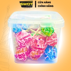 Kẹo Mút Dum Dum Original Mix Vị Cao Cấp Chính hãng của Mỹ, Kẹo hương trái cây nhiều vị, Đồ ăn vặt chua ngọt vừa phải, Candy món ăn vặt cho trẻ nhỏ và người lớn Ăn vặt Food Candy Dâu - SWOT